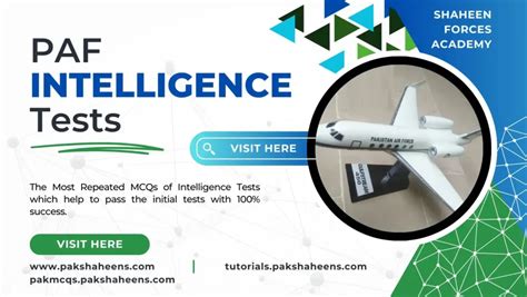 paf exam|paf intelligence test online.